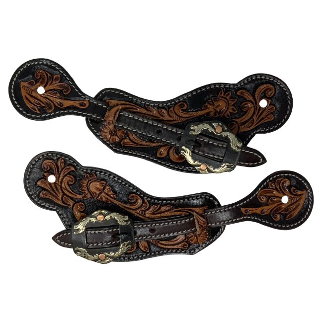 Floral Toole Spur strap