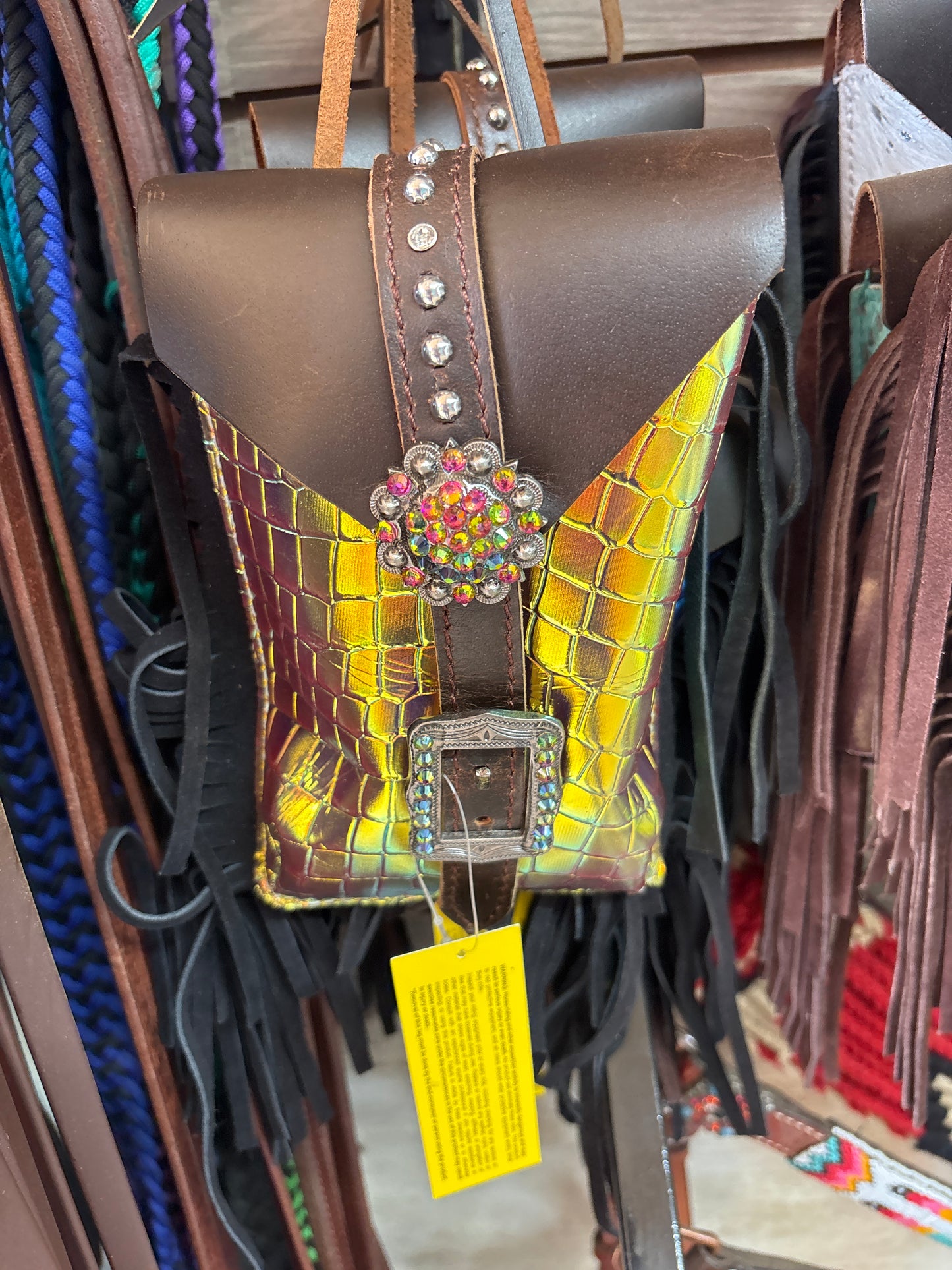 Leather Cell Phone Pouch