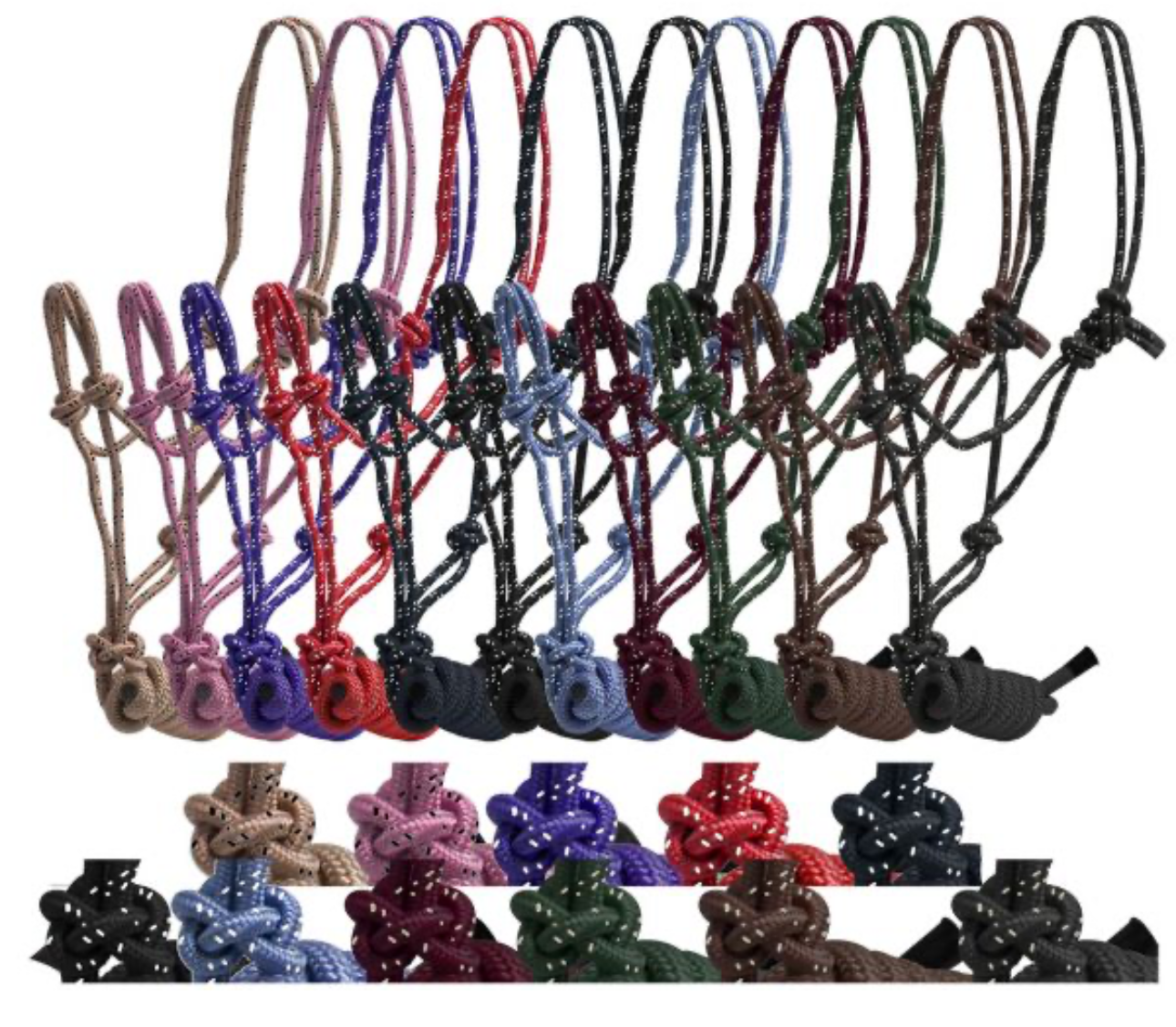Cowboy Knot Rope Halter