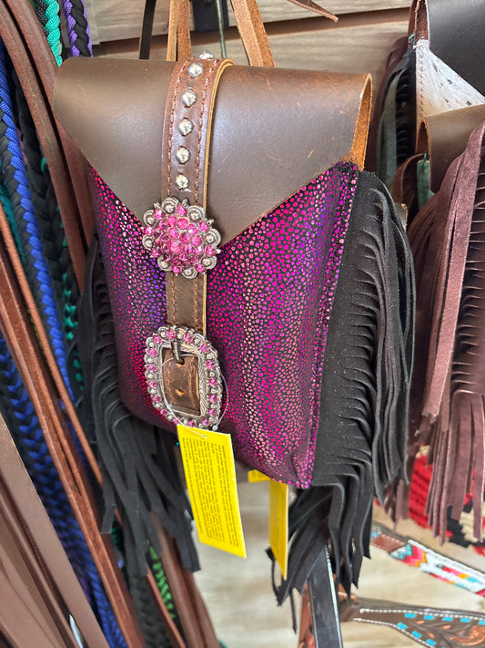 Leather Cell Phone Pouch