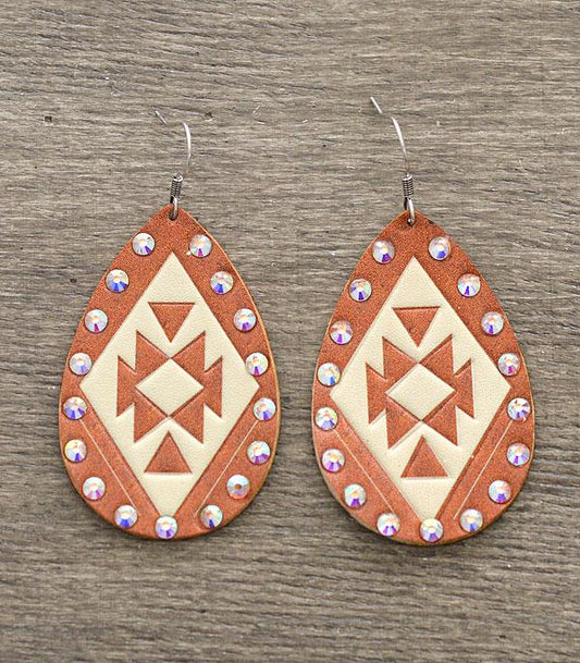 Western Leather Earrings