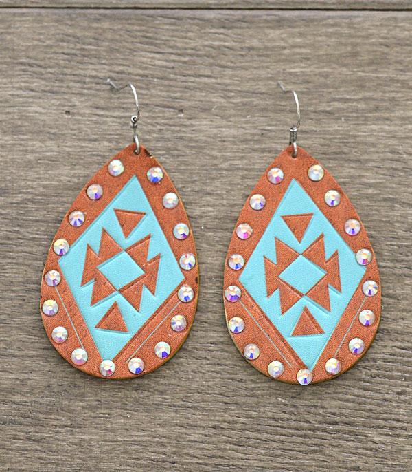 Western Leather Earrings