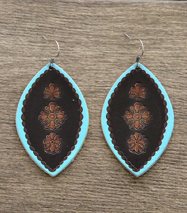 Western Leather Earrings