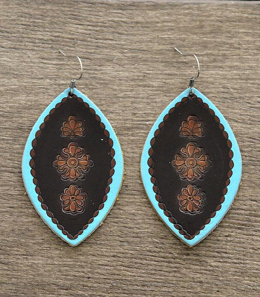 Western Leather Earrings