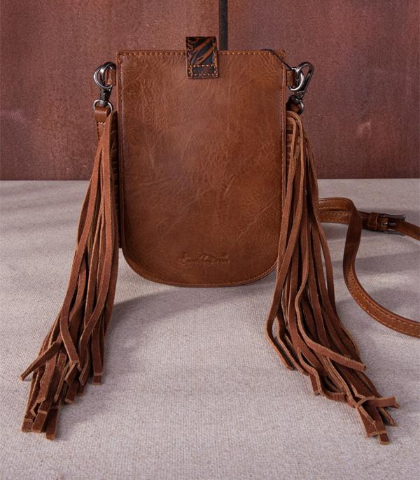 Montana West Cowhide Phone/Wallet Crossbody