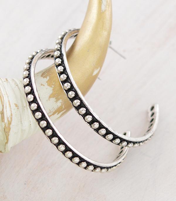 Western Hoop Earrings