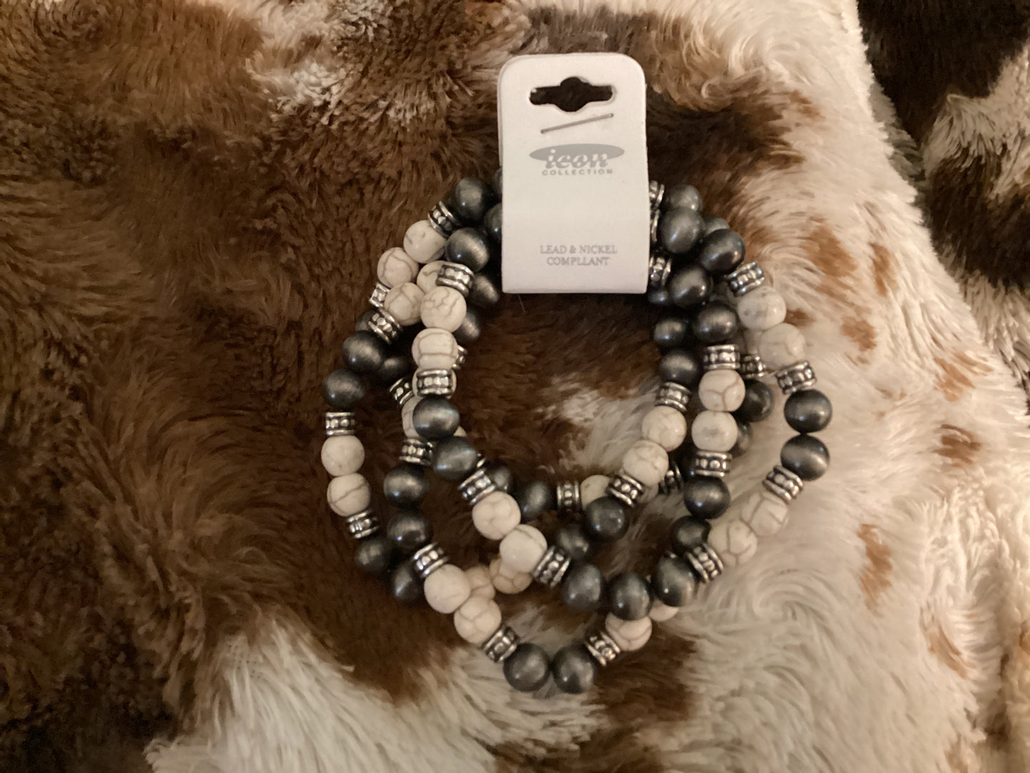 Navaho Pearl 4 Pc Bracelet SET