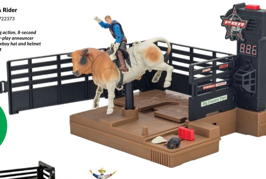 PBR Bucking Bull and Rider