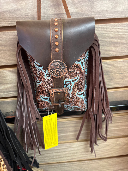 Leather Cell Phone Pouch