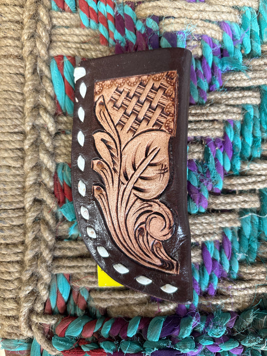 Tooled/Buckstitch knife sheath