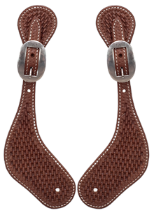 Men’s Basketweave Spur Strap