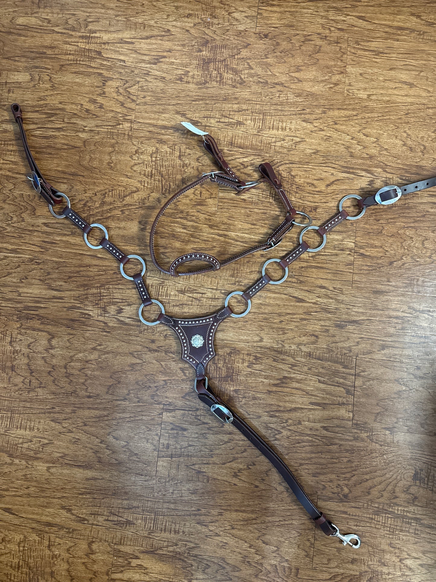 Leather Tack Set with Rings