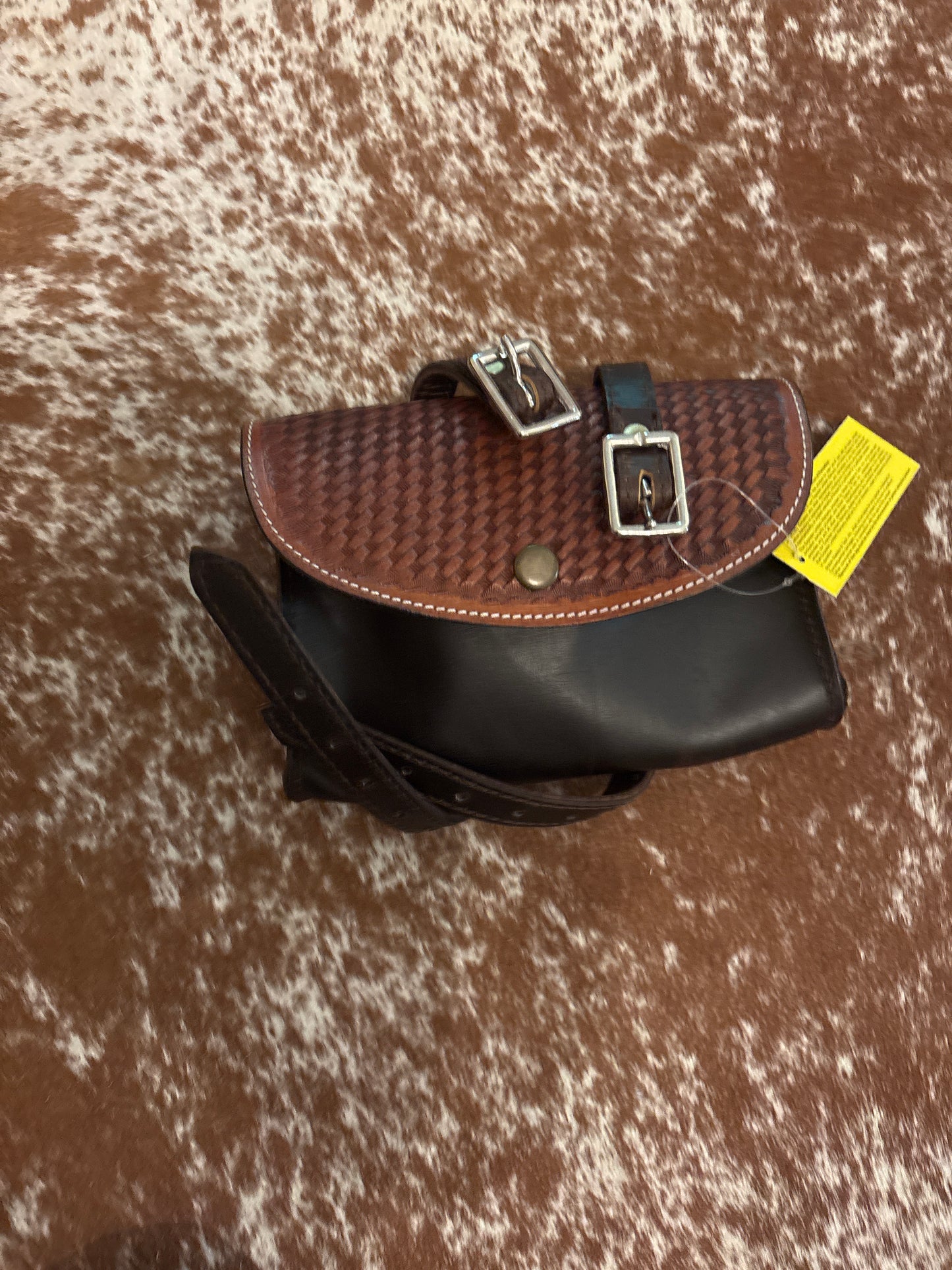 Leather Saddle Sack
