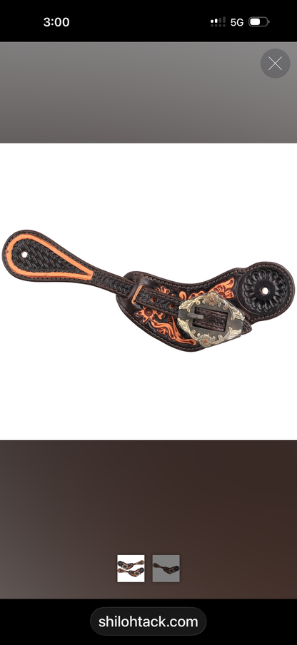 Ladies Gunsmoke Spur Strap