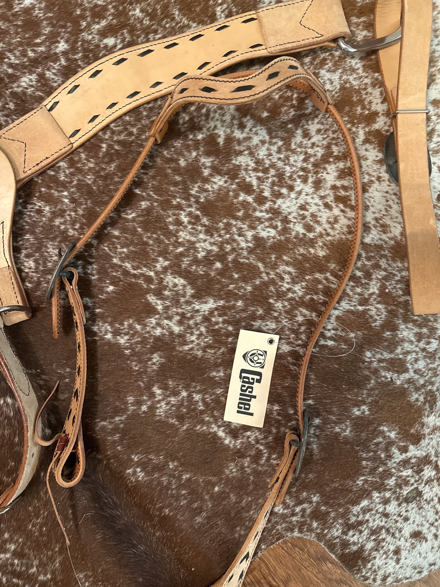 Natural Buckstitch Tack Set
