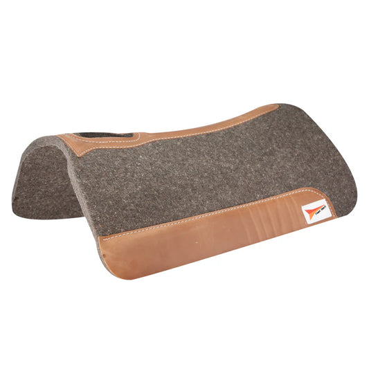 Fast Back Grey Felt 1” Saddle Pad