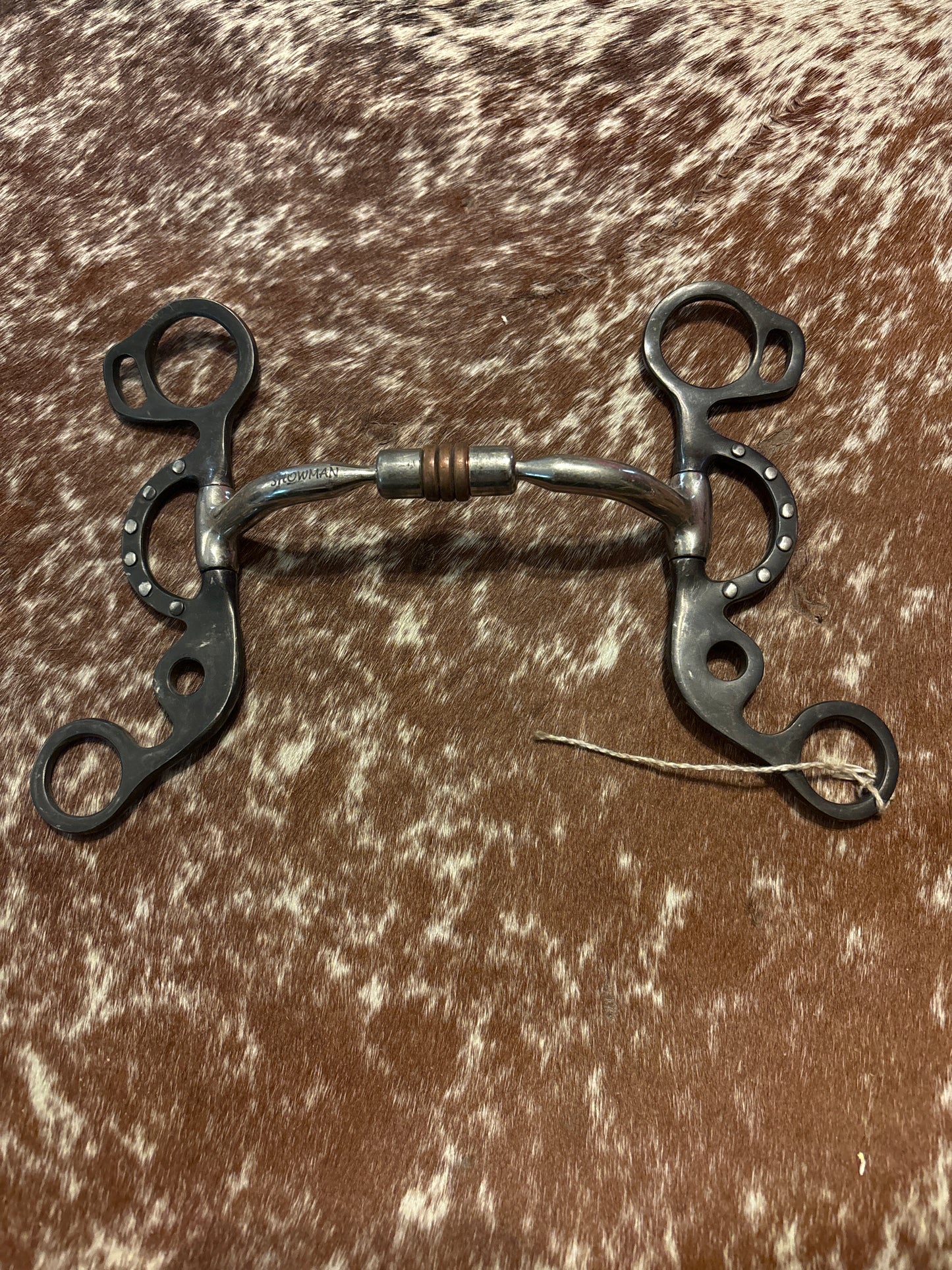 Comfort Jointed Copper Roller Short Shank Snaffle Bit