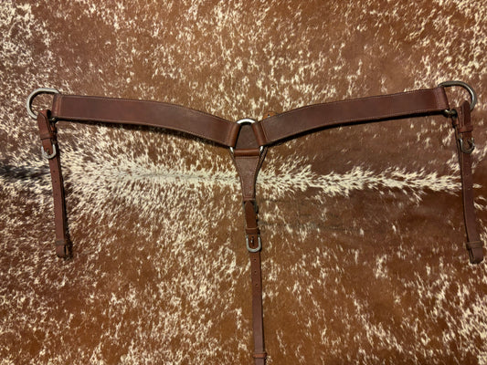 Plain Leather Breast Collar