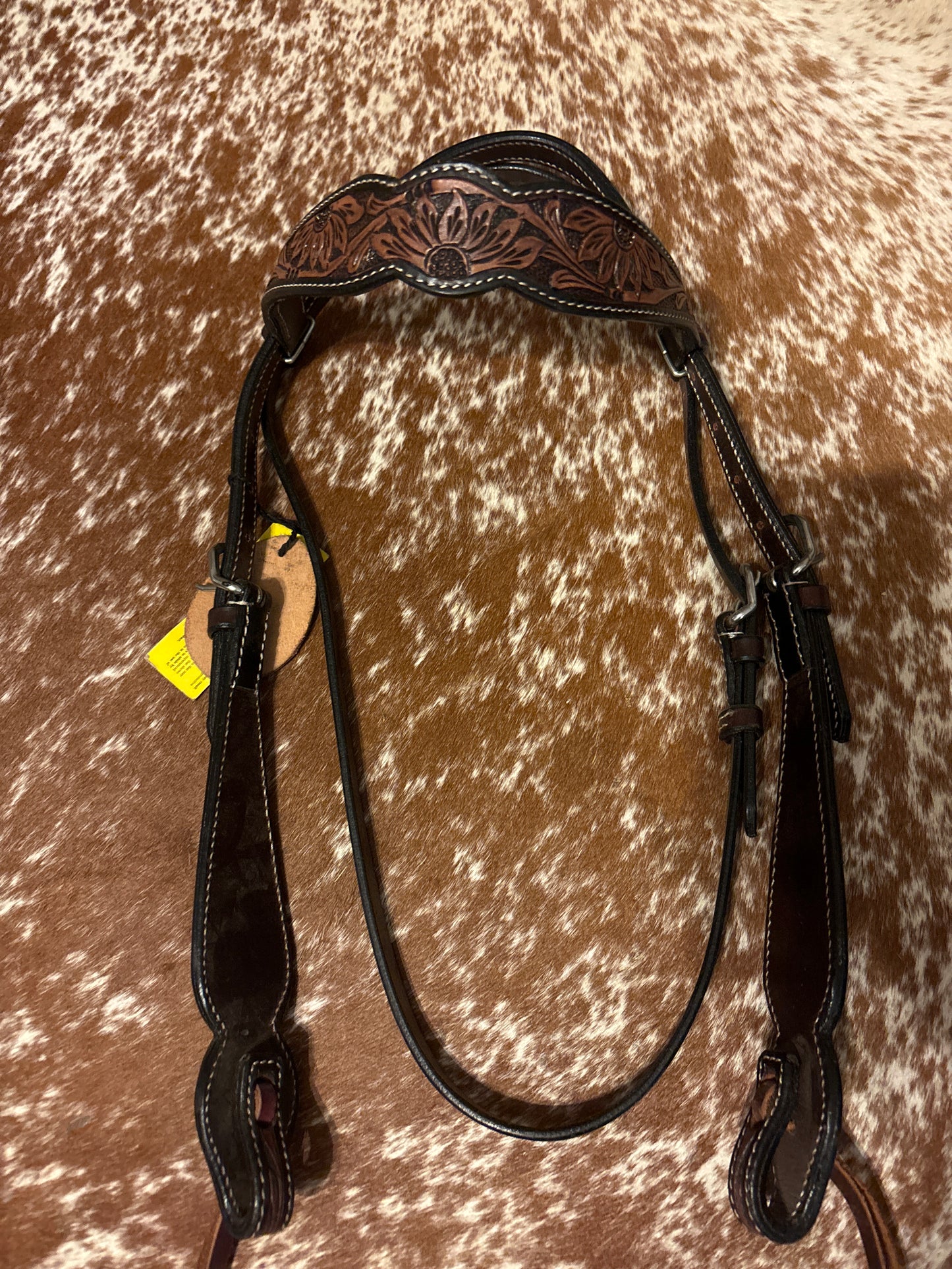 Tooled Browband Headstall