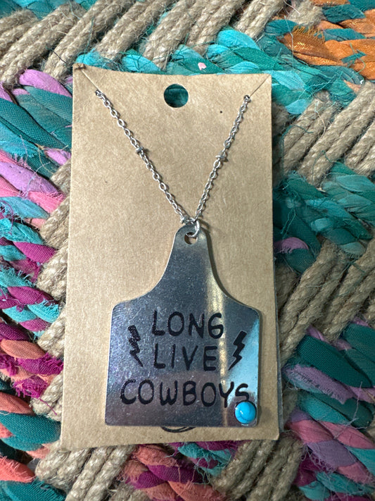 Long Live Cowboys Neclace