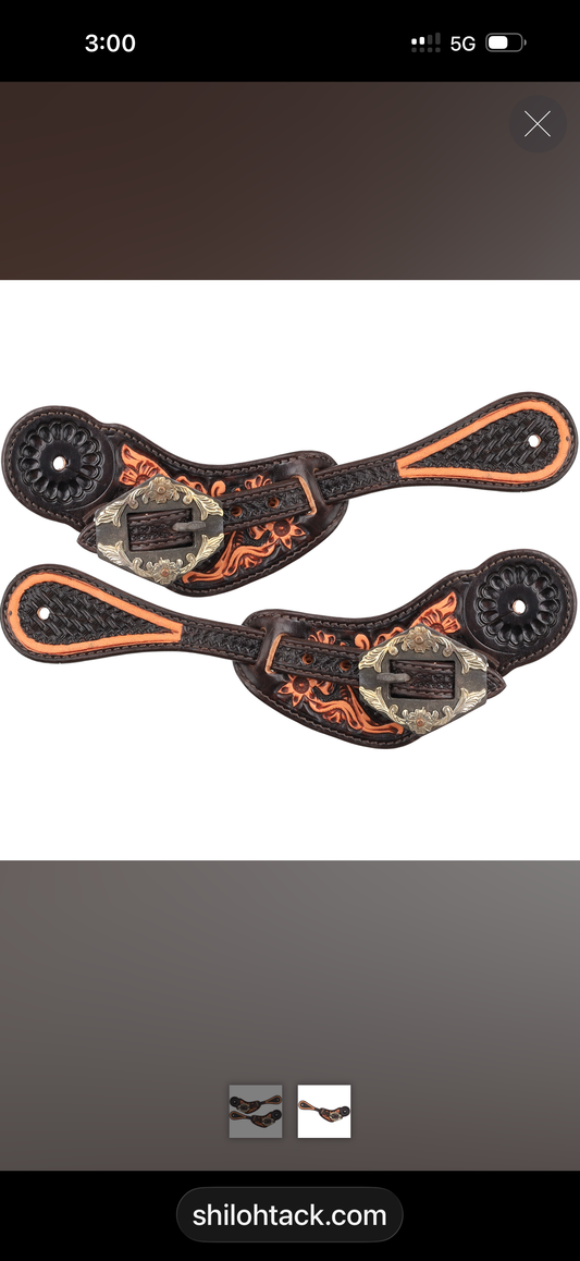 Ladies Gunsmoke Spur Strap