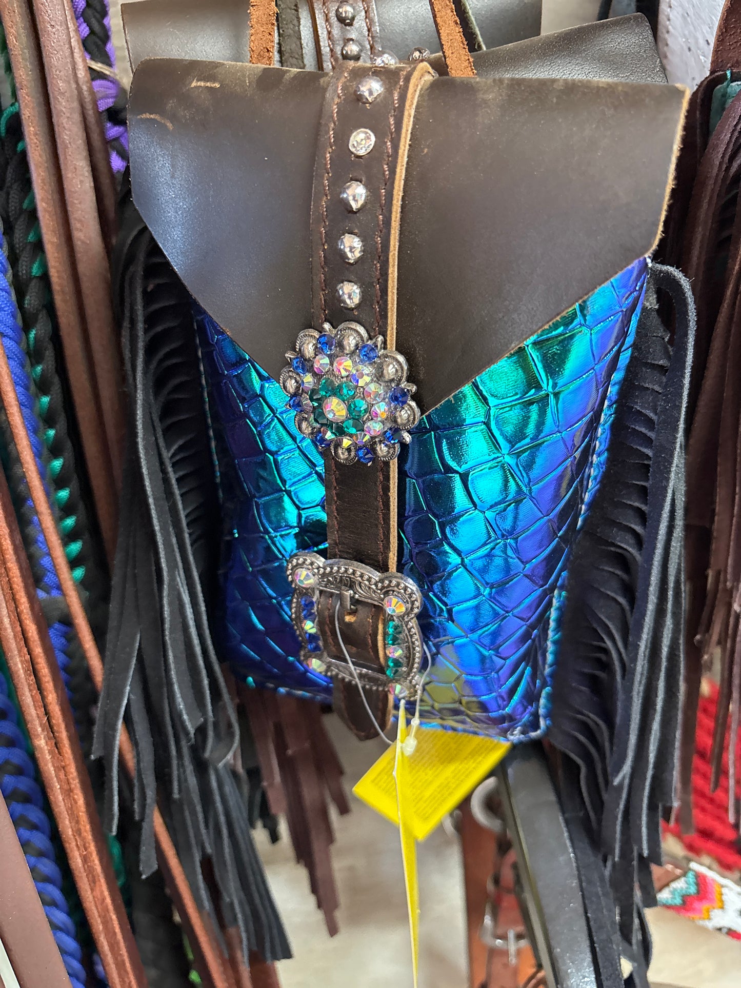 Leather Cell Phone Pouch