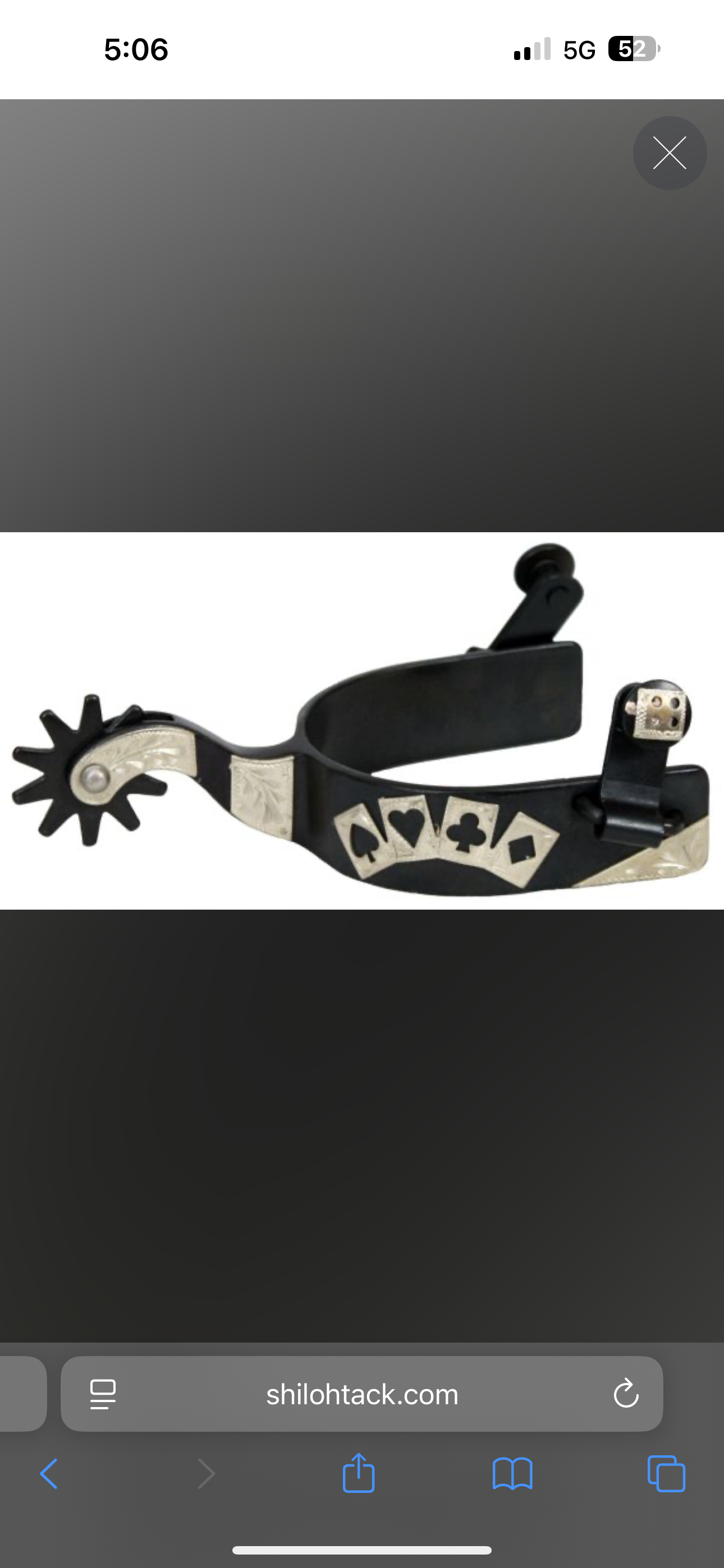 Men’s Card Suit Spurs