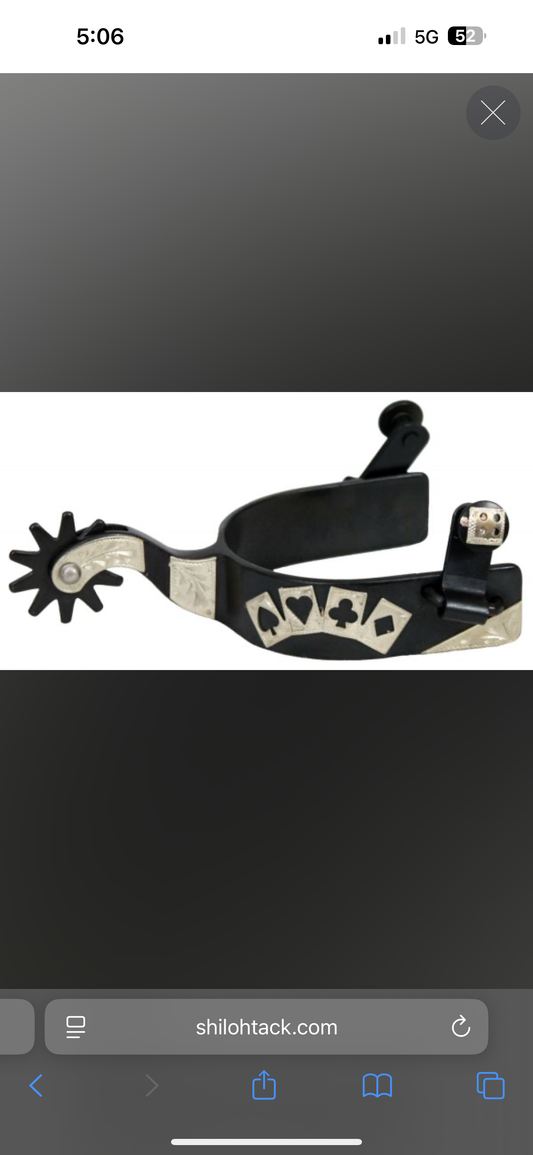 Men’s Card Suit Spurs