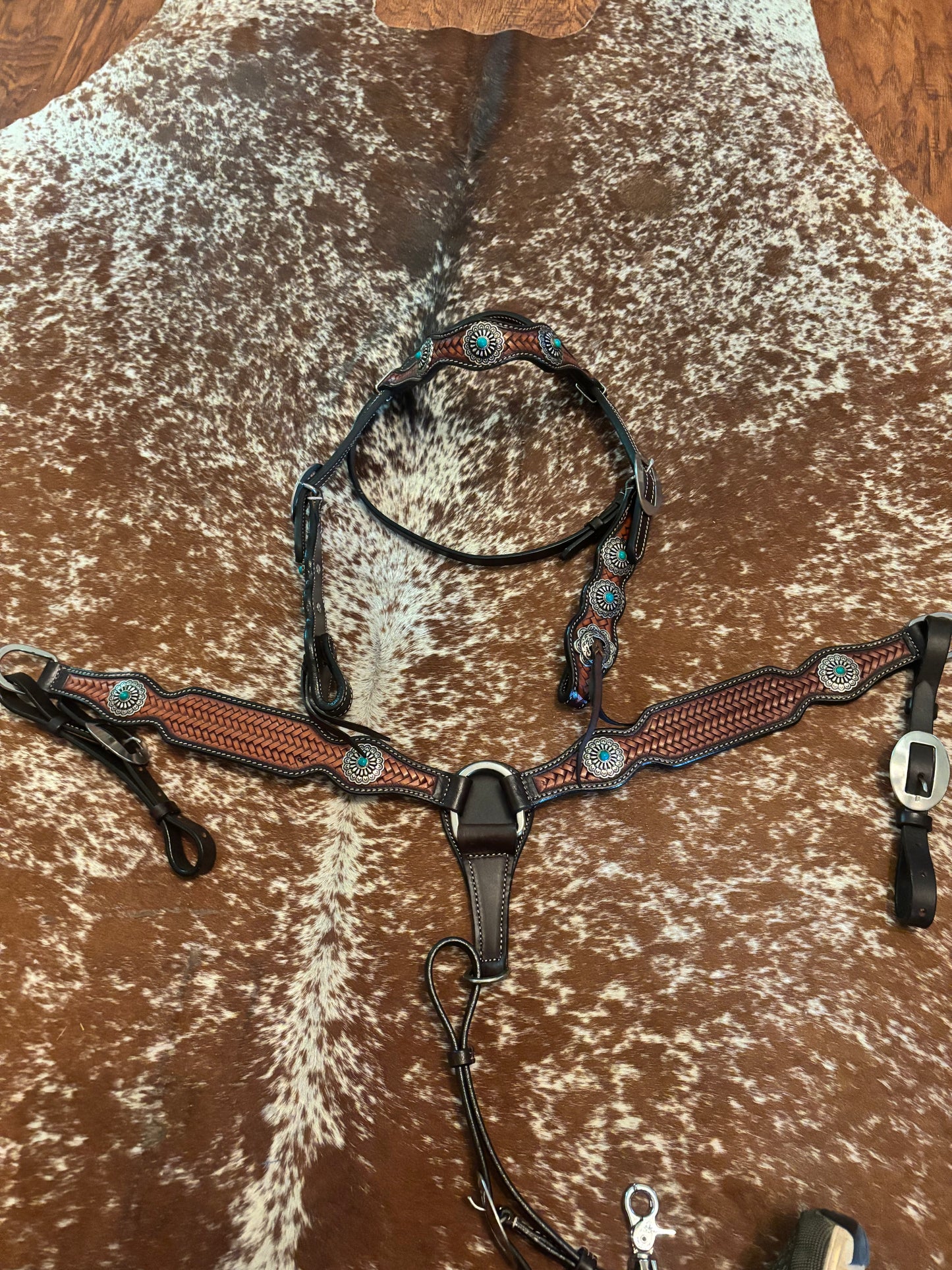 Pony Size Leather Tack set