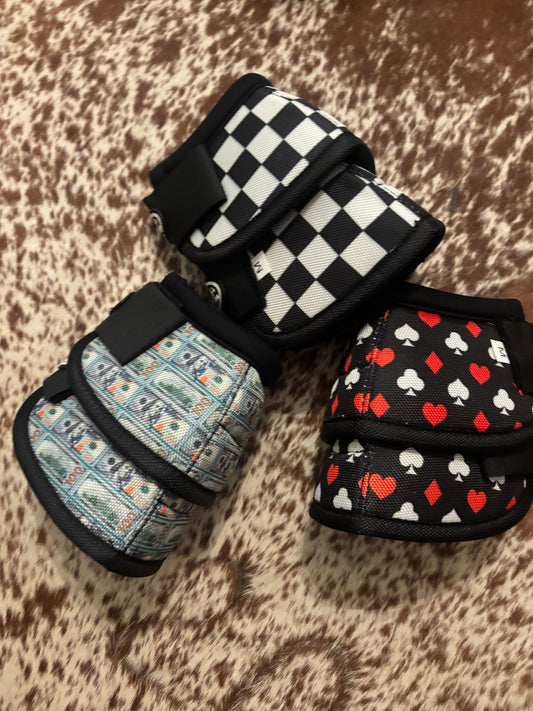 Spanky’s Brand Bell boots (patterns)