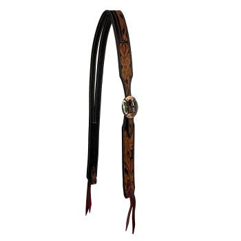 Tooled Split Ear headstall
