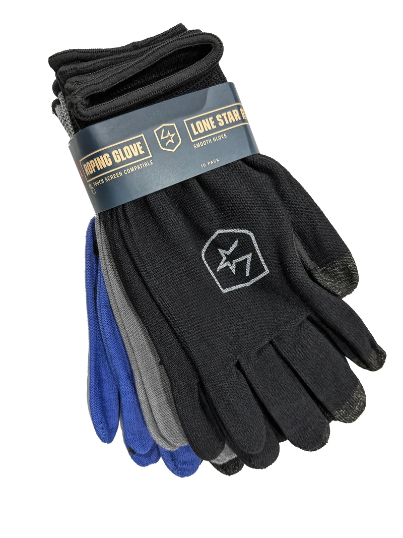 Smooth Lone Star Roping Glove Pack