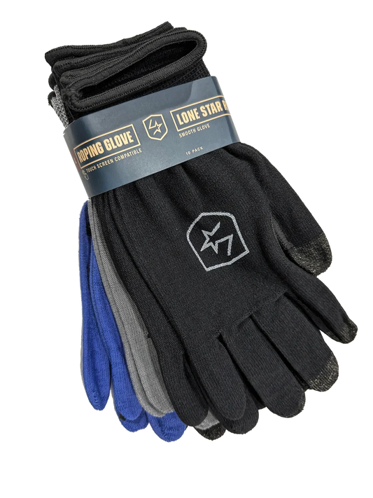 Smooth Lone Star Roping Glove Pack